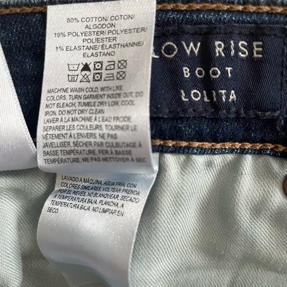 Lucky Brand Low Rise Boot Lolita Jeans - Picture 5 of 5